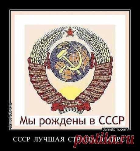 Я рождёна в СССР