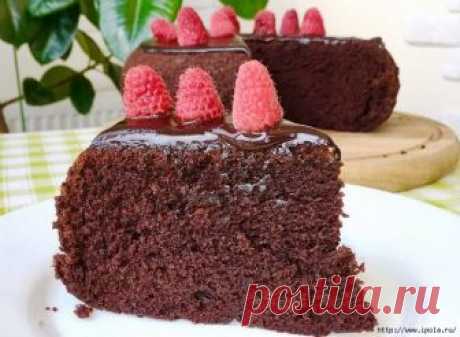 Быстрый Шоколадный" торт, когда гости на пороге 🎂