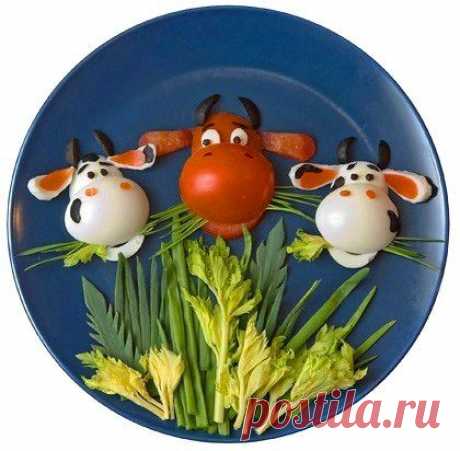 Бычок и коровки