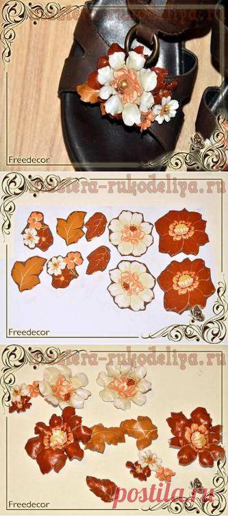 Мастера рукоделия - рукоделие для дома. Бесплатные мастер-классы, фото и видео уроки - Мастер-класс по поделкам из термопластика: Босоножки "Жаркое лето"