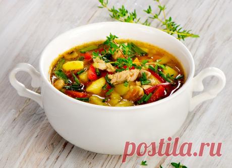 Мясной суп в медленноварке - пошаговый рецепт | ГОРНИЦА Мясной суп в медленноварке - пошаговый рецепт. Супы в медленноварке - это вкусно и полезно. Для таких супов не требуется поджарка для заправки