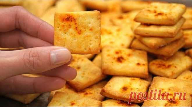 БЮДЖЕТНО к Фильму! Крекер ТУК в Домашних условиях Рецепт Печенье | Кулинарим с Таней