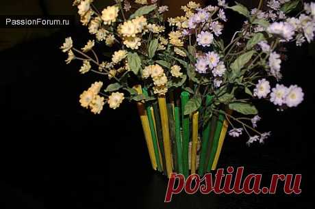 Ваза за 10 минут / Мастер классы по декору / PassionForum - мастер-классы по рукоделию