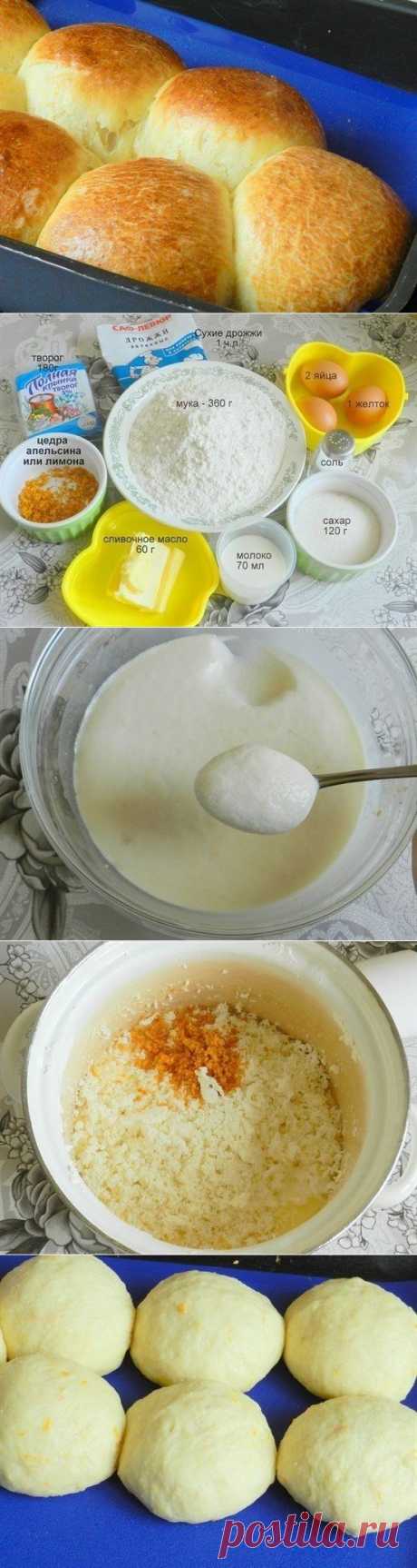 Творожные булочки — нереально мягкие