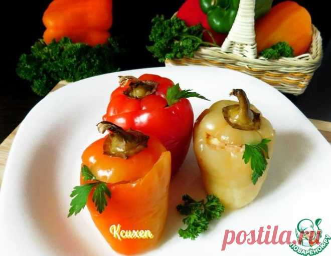 Фаршированный перец по-гречески – кулинарный рецепт