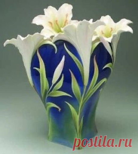 Роскошные вазы. Идеи для вдохновения