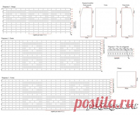 Филейный кардиган крючком