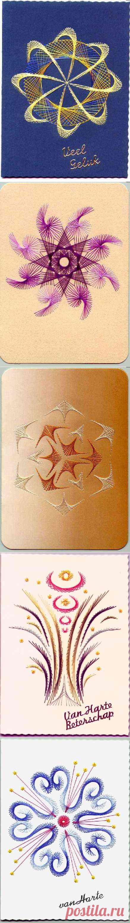 Картины в технике изонить