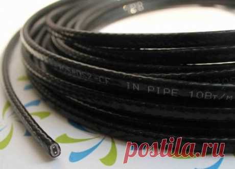 Монтаж греющего кабеля внутри трубы: пошаговый инструктаж + рекомендации по выбору лучшего кабеля