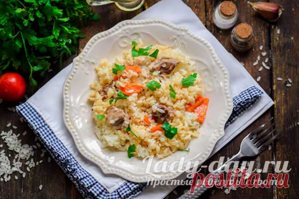 Как приготовить плов, чтобы рис был рассыпчатым: рецепт с фото | Простые рецепты с фото