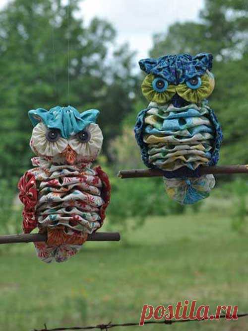 Yo-Yo Al Owl Sewing Pattern
