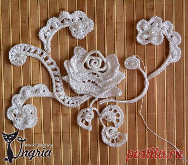 (2) Irish & Bruges Crochet Lace