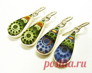 Earrings / Handmade / Полимерная глина / Pinme.ru / Анастасия Фомина