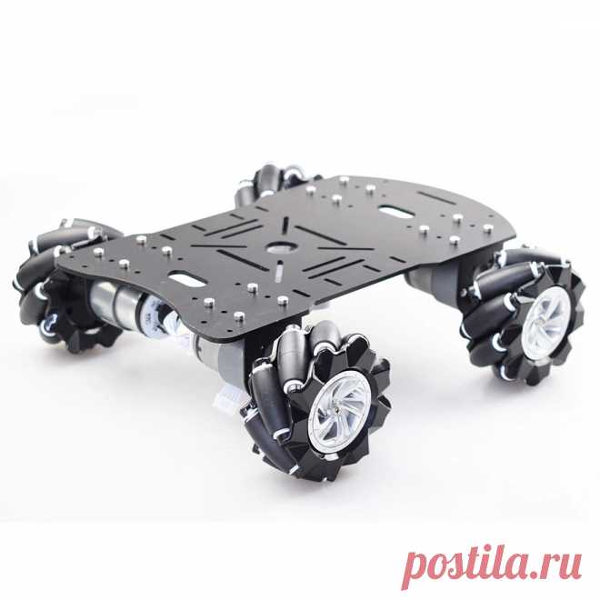 Moebius mecanum wheel car chassis universal wheel diy programming car chassis Sale - Banggood.com