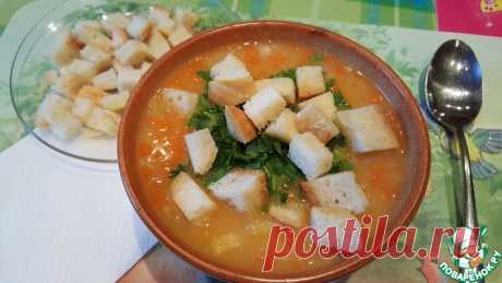 Суп гороховый "Спокойный" Кулинарный рецепт