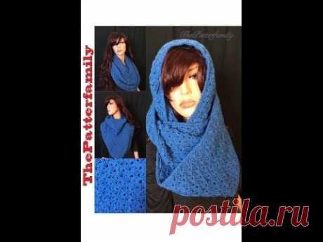How to Crochet a Infinity Scarf Pattern #33│by ThePatterfamily