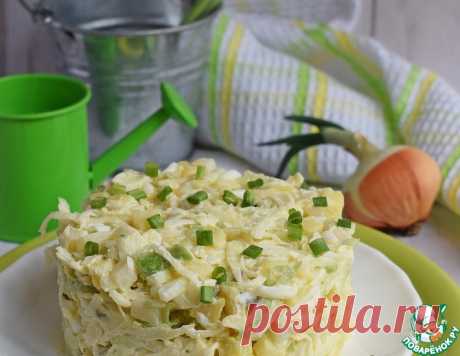 Картофельный салат с зеленой редькой – кулинарный рецепт