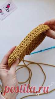 Идея сумки крючком👜Автор vilana-yarn схемы бисероплетения