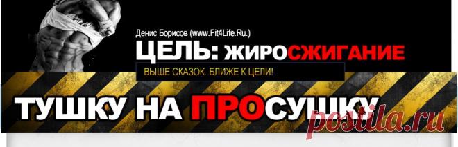 ТУШКУ НА ПРОСУШКУ: жиросжигающая схема(Денис Борисов)