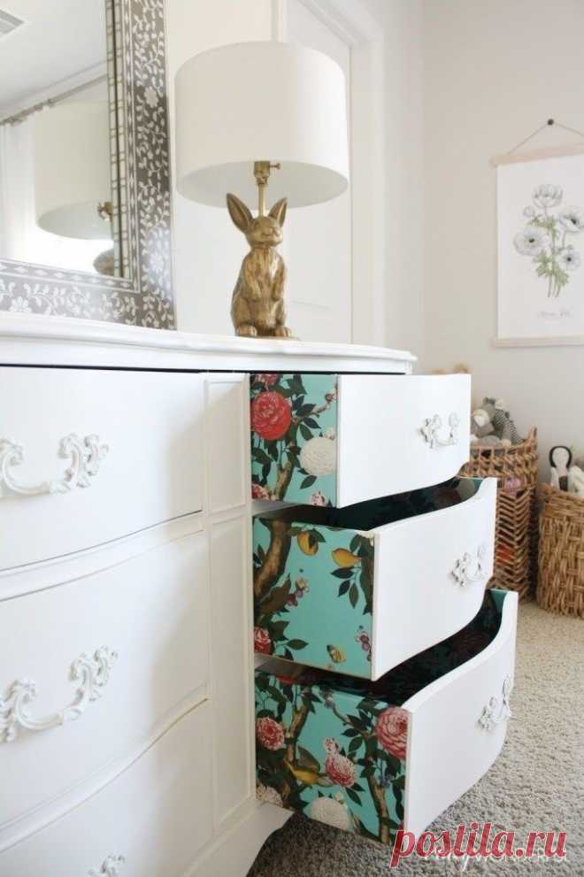 Декор мебели в винтажном стиле — DIYIdeas