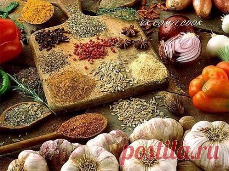 Кулинария. Про специи.