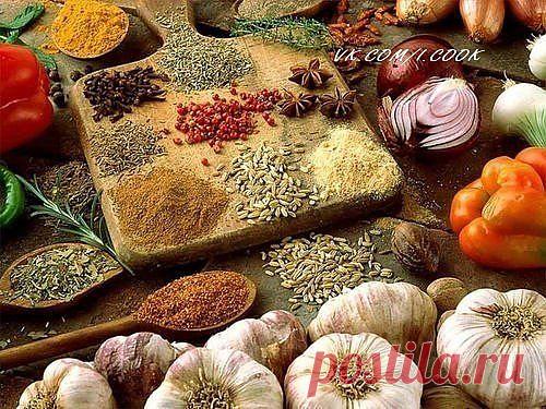Кулинария. Про специи.