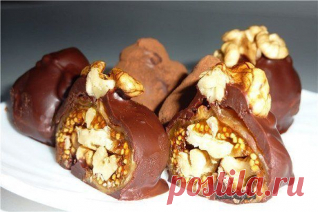 Вкуснейшие конфеты - Инжир в шоколаде