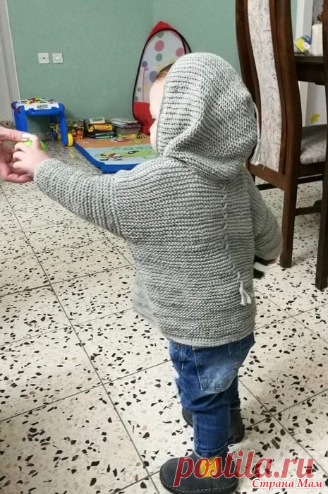 Свитер для внучека 