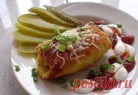 КАРТОФЕЛЬНЫЕ РУЛЕТИКИ С МЯСОМ
