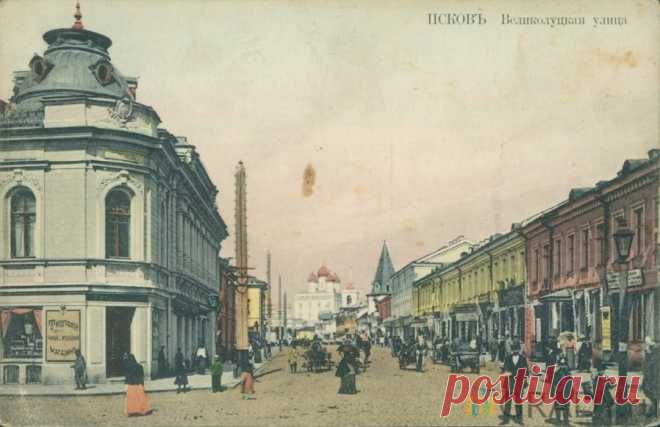 Псков, Россия - Великолукская улица - г3018 | GRADY.ru