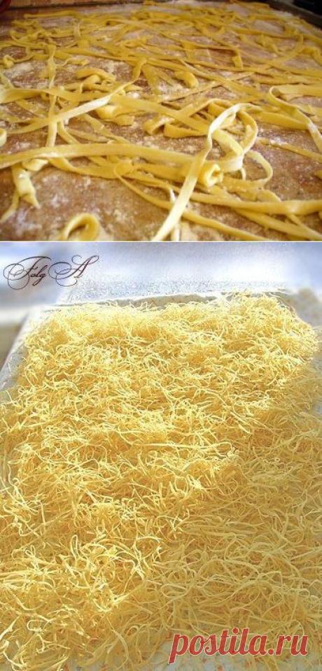 Кулинария >Лапша домашняя