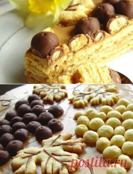 Простой песочный  / Торты / TVCook: пошаговые рецепты c фото
