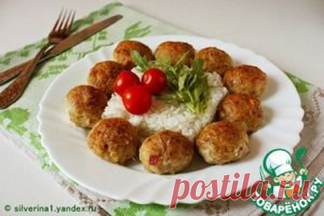 Куриные фрикадельки с беконом - кулинарный рецепт