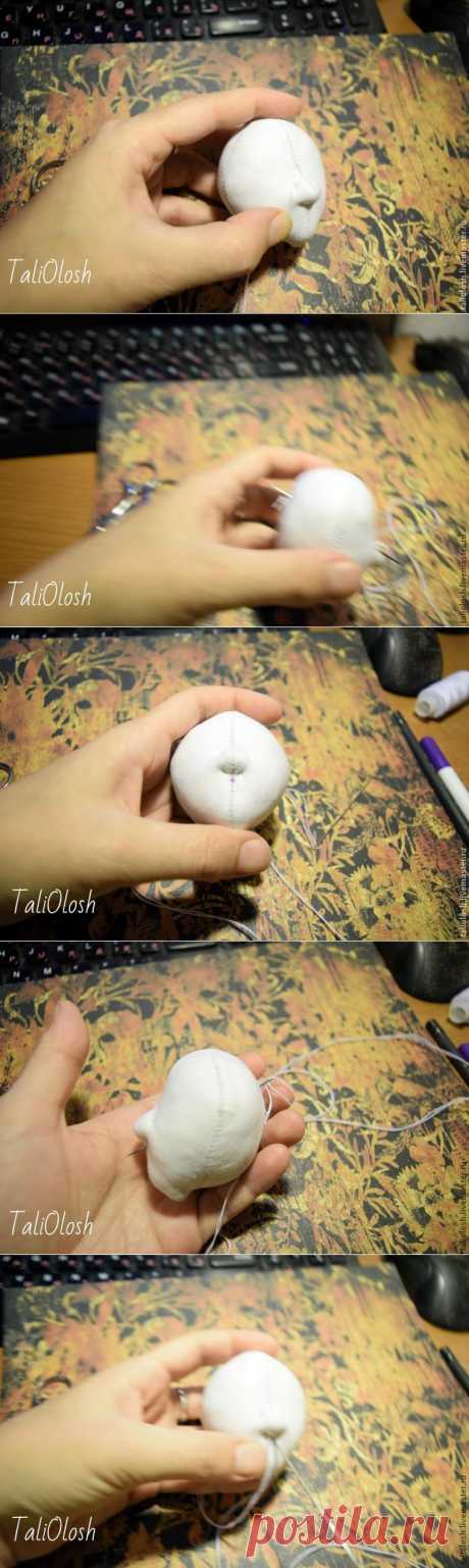 Создание объемной текстильной кукольной головки. Часть первая - Ярмарка Мастеров - ручная работа, handmade