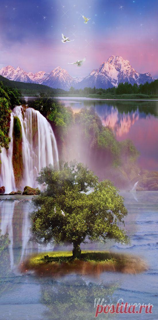 Творческий и карьерный рост . Картина оберег.
Автор работы Илия Говорун. Руническая живопись.