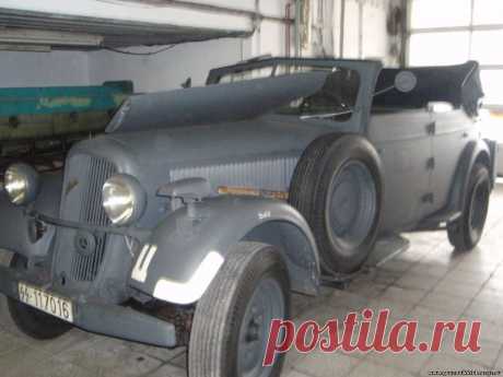 Шкода Супер Б -3000 , Kfz 21, 952- Штабной -  Коллекционные автомобили