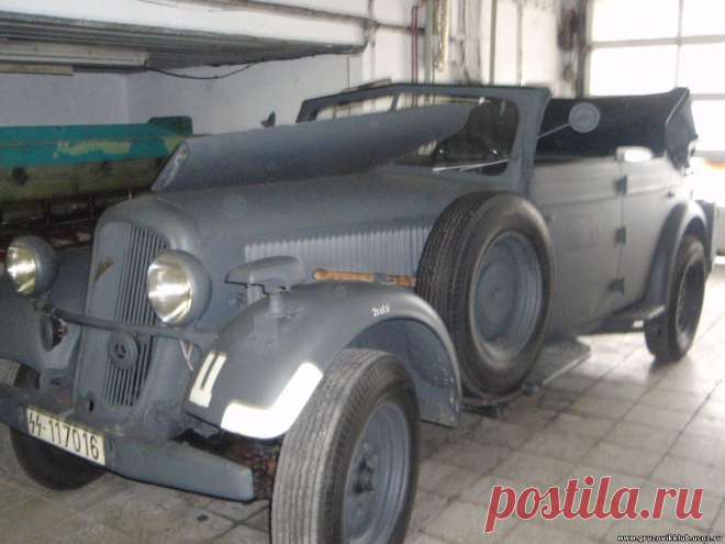 Шкода Супер Б -3000 , Kfz 21, 952- Штабной -  Коллекционные автомобили