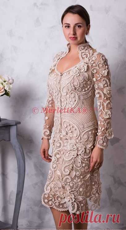 Жемчужная библиотека DMC Irish Crochet Lace ☆ всё об ирландском кружеве