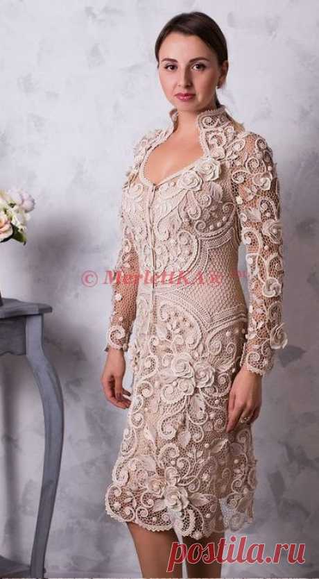 Жемчужная библиотека DMC Irish Crochet Lace ☆ всё об ирландском кружеве