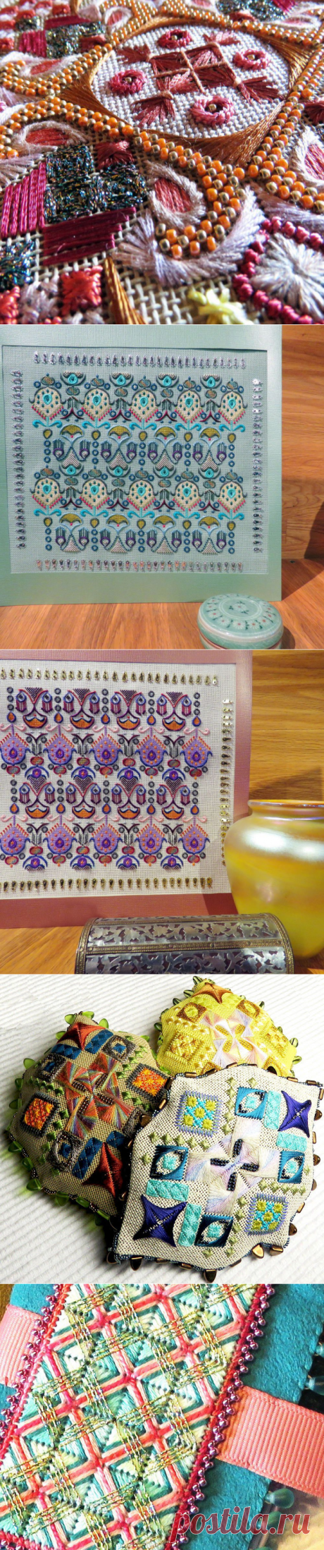 Великолепие вышивок от Orna Willis - Ярмарка Мастеров - ручная работа, handmade