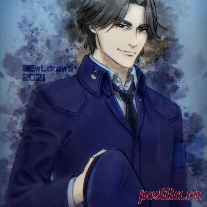 Photo by Ewi on July 28, 2021. May be an anime-style image of 1 person.