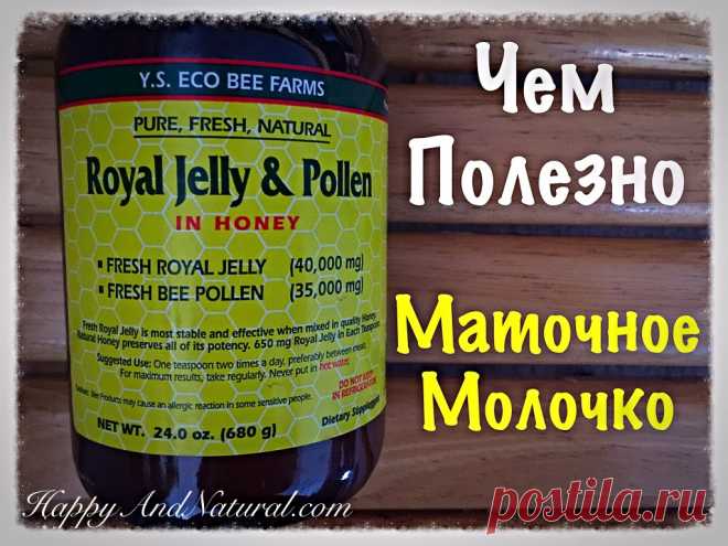 Маточное Молочко: полезные свойства и применение - Happy & Natural