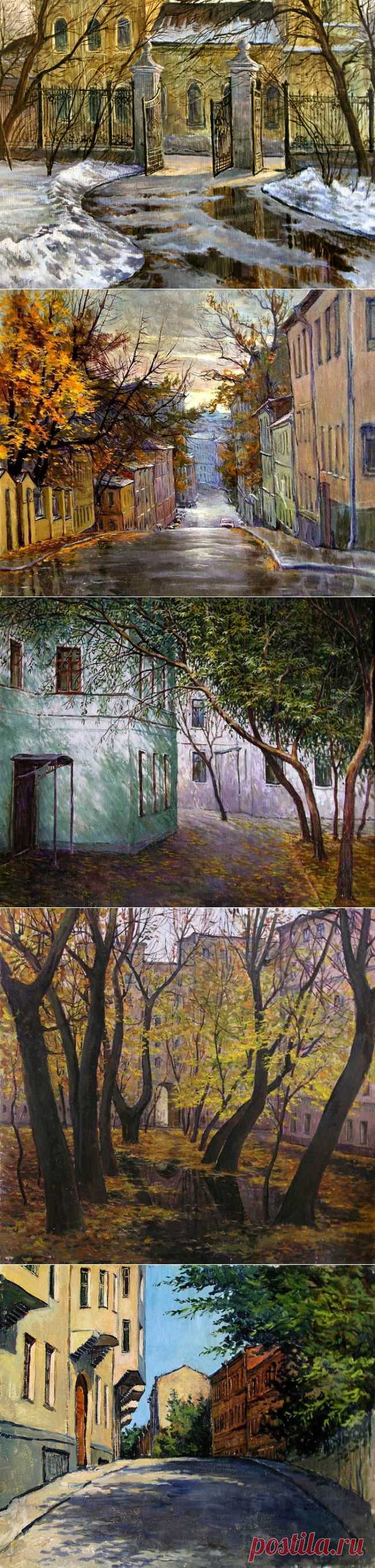 Московские пейзажи Владимира Качанова