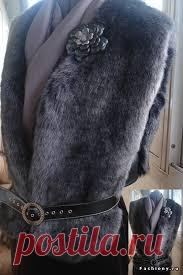 Как сшить меховую жилетку своими руками