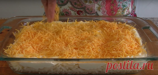 Потрясающая картофельная запеканка