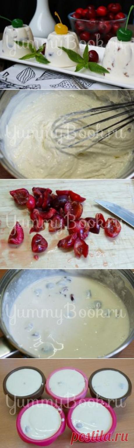 Мусс творожный с черешней - пошаговый рецепт с фото