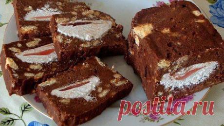 Холодный торт