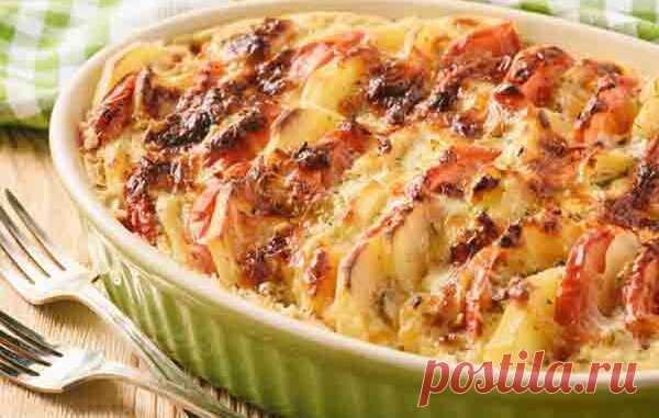 Картошка по-французски - Кулинарные рецепты 