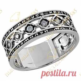 Купить кольцо к-256 - Кольца - Серебро