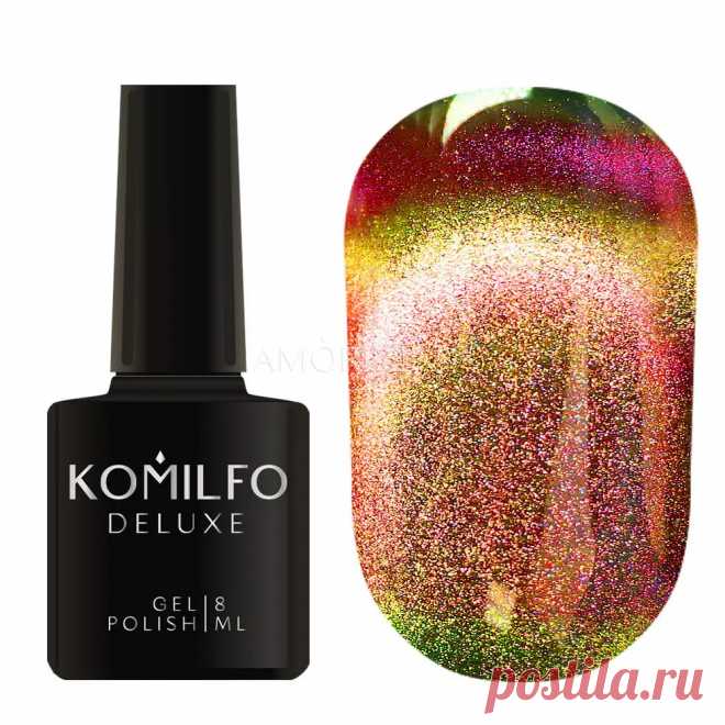 Гель-лак Komilfo 9D Cat's eye 001 (кораллово-оранжевый, магнитный), 8 мл купить в AmoreShop Гель-лак Komilfo 9D Cat's eye 001 (кораллово-оранжевый, магнитный), 8 мл купить в интернет магазине AmoreShop с доставкой по Киеву и Украине